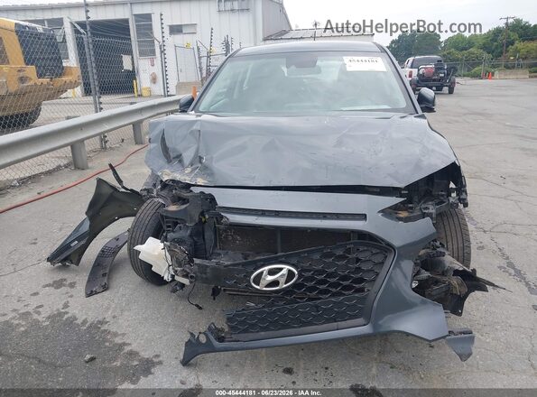 KM8K12AA9MU645121 2021 HYUNDAI KONA Gray Սարքավորումների վահանակի տեսք