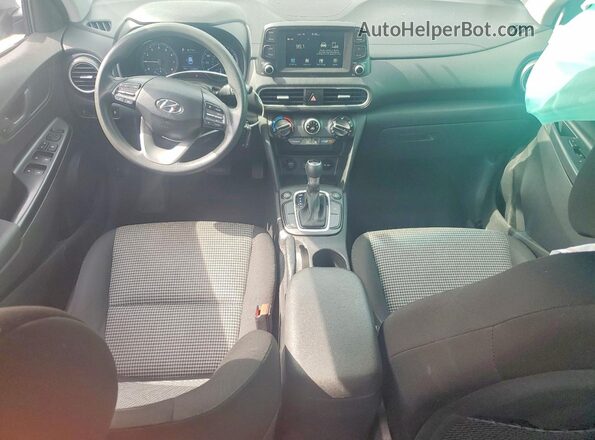 KM8K1CAA0LU403029 2020 HYUNDAI KONA Gray წინა პანელის ხედი