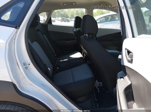 KM8K1CAA0LU503194 2020 HYUNDAI KONA White Vista de la etiqueta del VIN