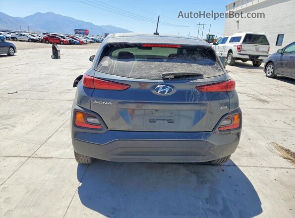 KM8K1CAA2KU195153 2019 HYUNDAI KONA Gray Вид ззаду