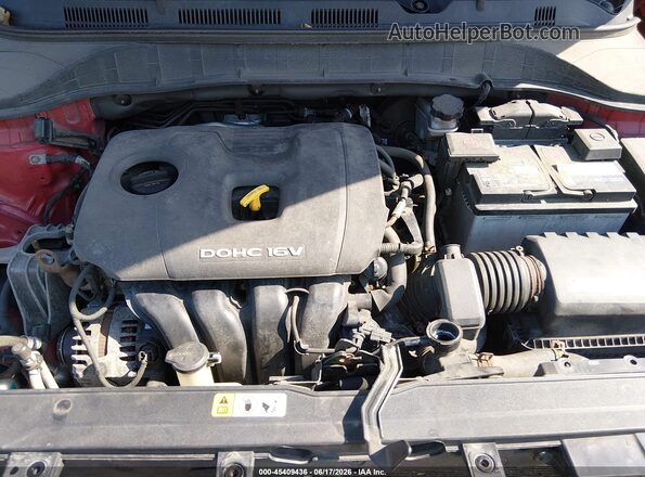 KM8K1CAA2LU403906 2020 HYUNDAI KONA Red უკანა ხედი