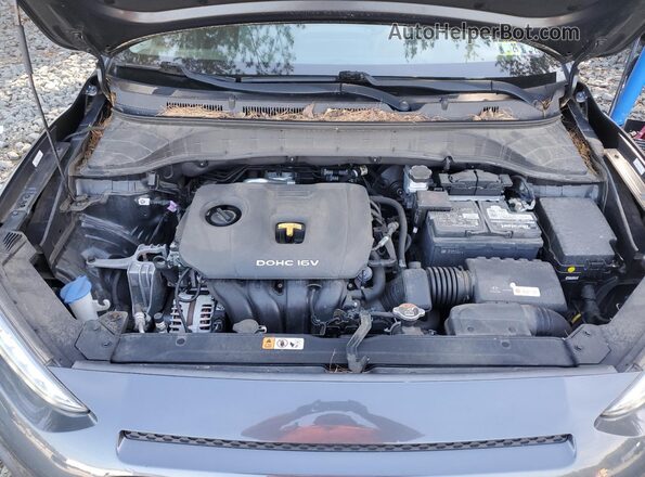KM8K1CAA2LU525651 2020 HYUNDAI KONA Gray უკანა სალონის ხედი