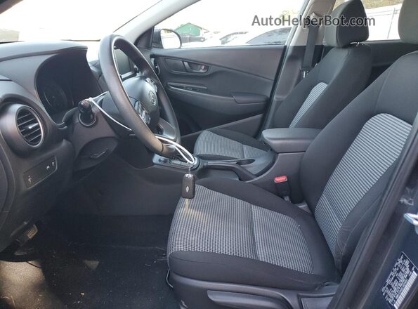 KM8K1CAA2LU525651 2020 HYUNDAI KONA Gray წინა სალონის ხედი