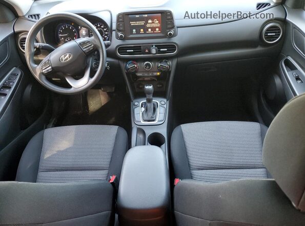KM8K1CAA2LU525651 2020 HYUNDAI KONA Gray წინა პანელის ხედი