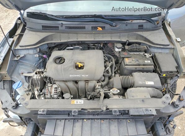 KM8K1CAA4LU575869 2020 HYUNDAI KONA Gray ძრავის განყოფილების ხედი