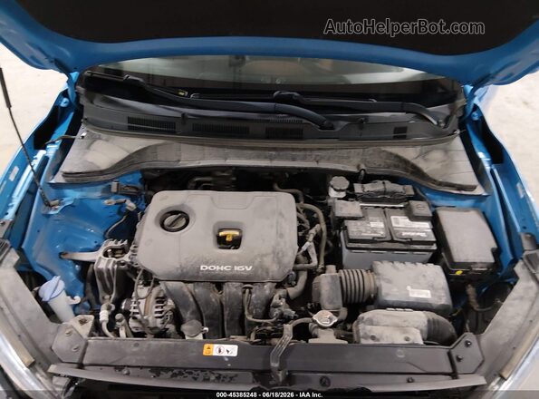 KM8K1CAA5KU277541 2019 HYUNDAI KONA Light Blue Rear view