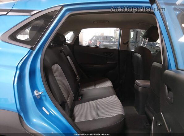 KM8K1CAA5KU277541 2019 HYUNDAI KONA Light Blue VIN sticker view