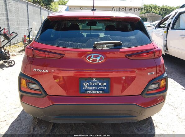 KM8K1CAA5MU704543 2021 HYUNDAI KONA Red 