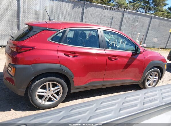 KM8K1CAA5MU704543 2021 HYUNDAI KONA Red უკანა სალონის ხედი