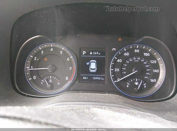 KM8K1CAA6KU306920 2019 HYUNDAI KONA Red Вид задніх сидінь