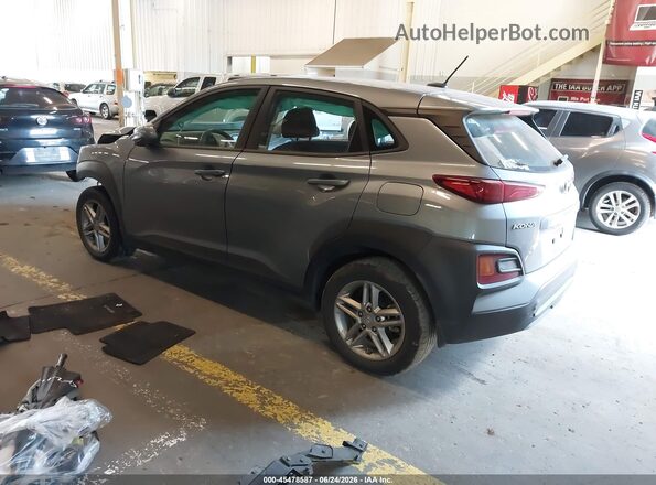 KM8K1CAA6MU664716 2021 HYUNDAI KONA Silver Trasero izquierdo