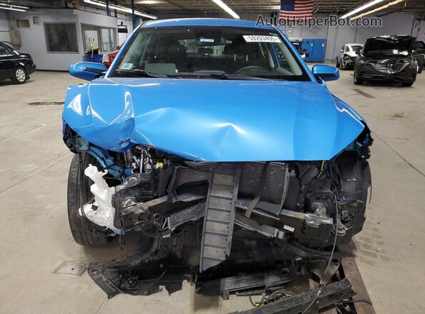 KM8K1CAA7KU340221 2019 HYUNDAI KONA Blue Вид спереду