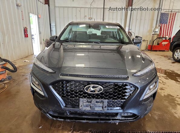 KM8K1CAA7KU357391 2019 HYUNDAI KONA Gray 
