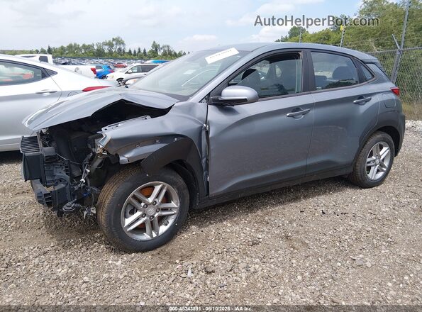 KM8K1CAA8LU461261 2020 HYUNDAI KONA Gray Vista tres cuartos delantera izquierda