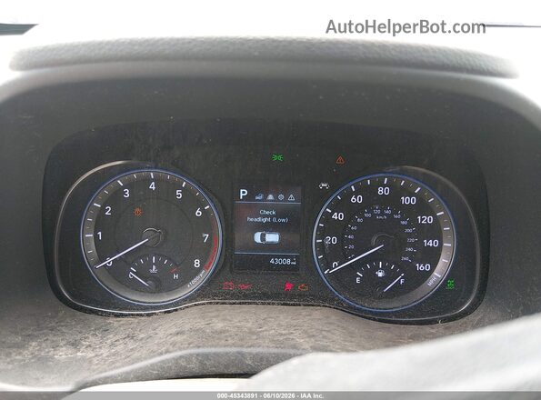 KM8K1CAA8LU461261 2020 HYUNDAI KONA Gray Vista de los asientos traseros