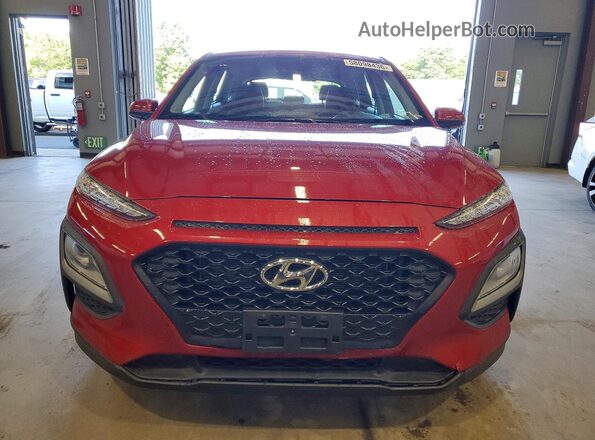 KM8K1CAA8MU711325 2021 HYUNDAI KONA Red Widok z przodu