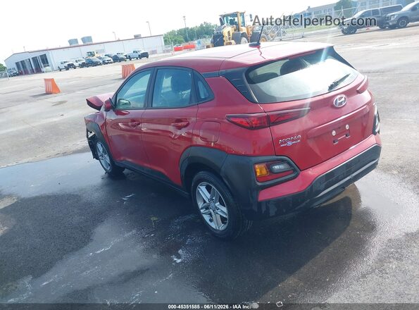 KM8K1CAA8MU739867 2021 HYUNDAI KONA Red Задня ліва чверть