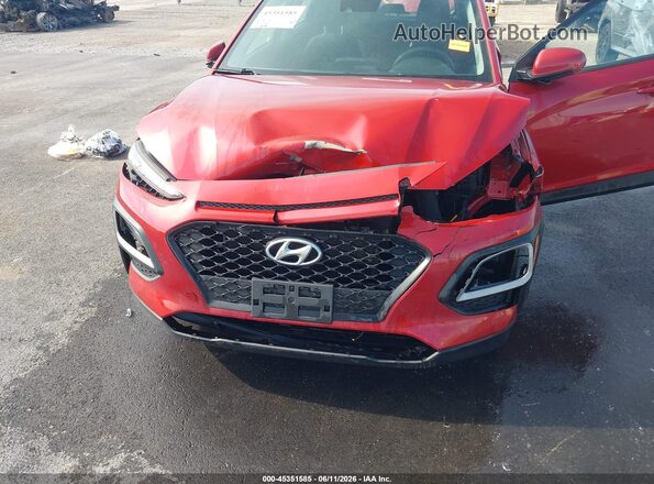 KM8K1CAA8MU739867 2021 HYUNDAI KONA Red Вид спереду