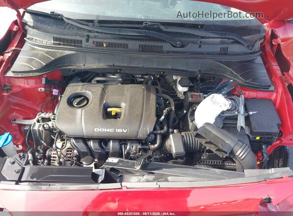 KM8K1CAA8MU739867 2021 HYUNDAI KONA Red Вид ззаду