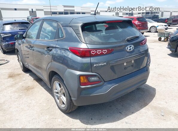 KM8K1CAA9MU678836 2021 HYUNDAI KONA Gray უკანა მარცხენა