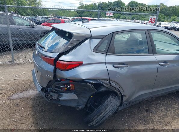 KM8K1CAAXKU280242 2019 HYUNDAI KONA Gray Widok z przodu