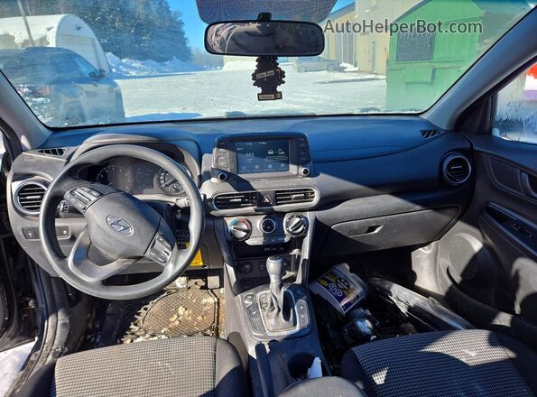 KM8K1CAAXKU328287 2019 HYUNDAI KONA Black 
