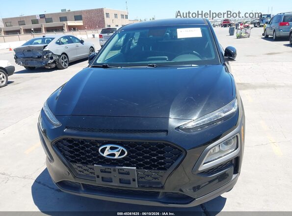 KM8K1CAAXKU344683 2019 HYUNDAI KONA Black Вид спереду