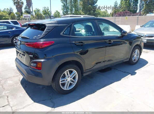 KM8K1CAAXKU344683 2019 HYUNDAI KONA Black Задня права чверть