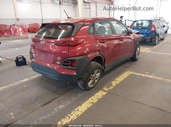 KM8K1CAAXMU691028 2021 HYUNDAI KONA Red Задня права чверть