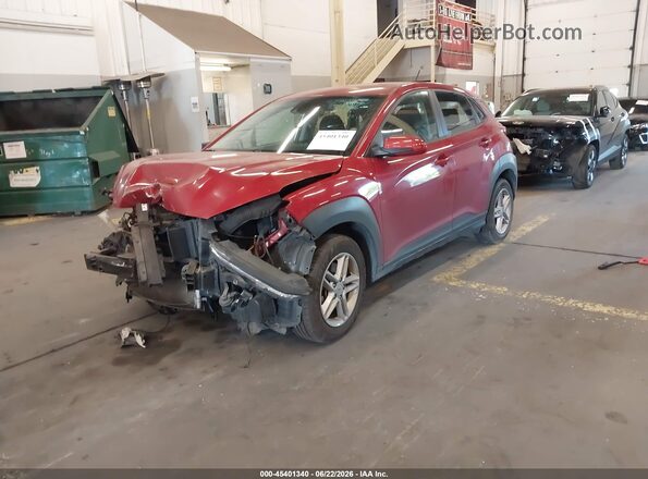 KM8K1CAAXMU691028 2021 HYUNDAI KONA Red Передня ліва чверть
