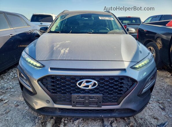 KM8K22AA0KU385461 2019 HYUNDAI KONA Gray 