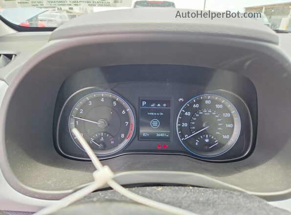 KM8K22AA0KU385461 2019 HYUNDAI KONA Gray 