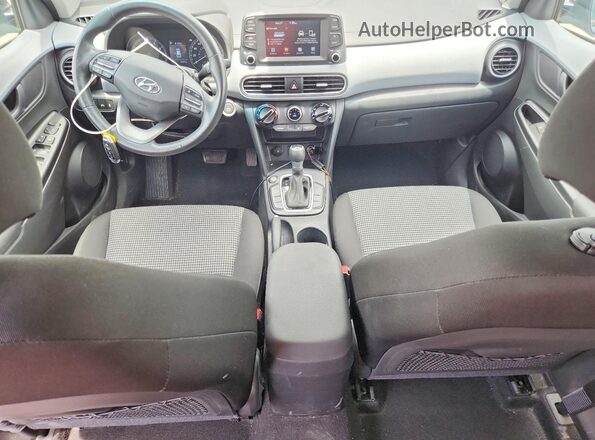 KM8K22AA0KU385461 2019 HYUNDAI KONA Gray 