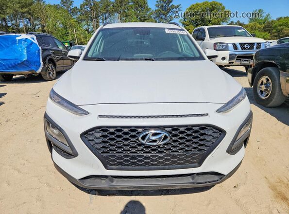 KM8K22AA0LU428732 2020 HYUNDAI KONA Белый Вид спереди