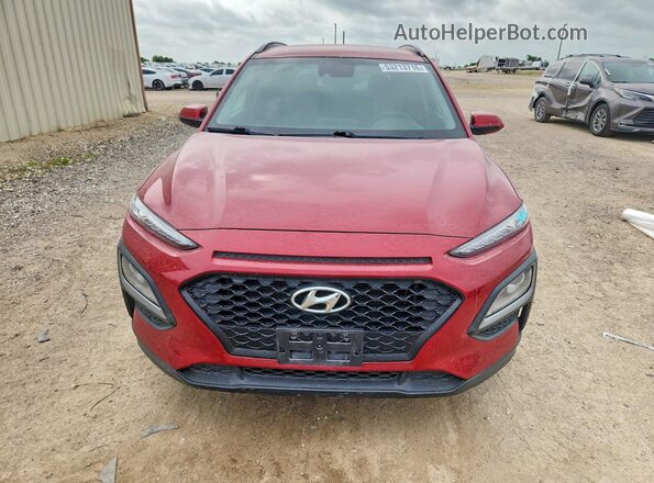 KM8K22AA0LU567291 2020 HYUNDAI KONA Red Widok z przodu