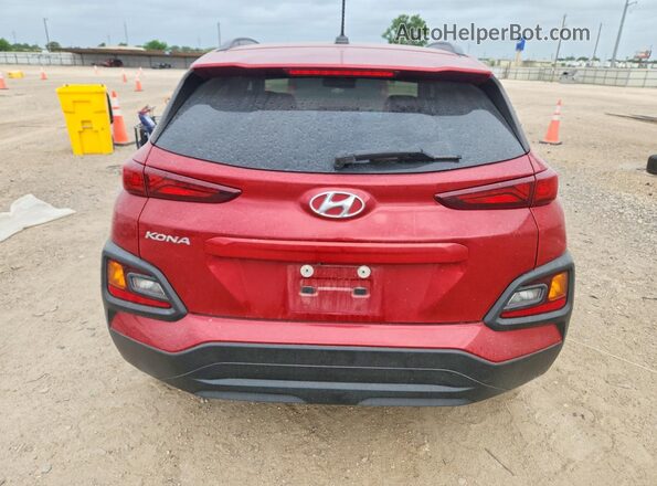 KM8K22AA0LU567291 2020 HYUNDAI KONA Red Widok z tyłu