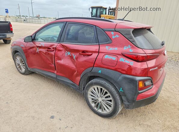 KM8K22AA0LU567291 2020 HYUNDAI KONA Red Tył lewy