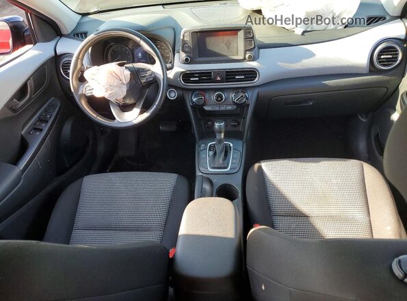 KM8K22AA0LU574354 2020 HYUNDAI KONA Red Առջևի վահանակի տեսք