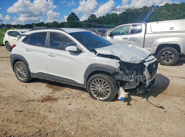 KM8K22AA0LU580655 2020 HYUNDAI KONA White წინა მარჯვენა