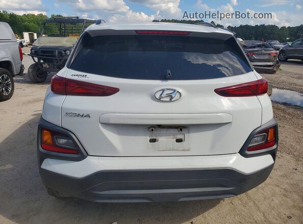 KM8K22AA0LU580655 2020 HYUNDAI KONA White უკანა ხედი