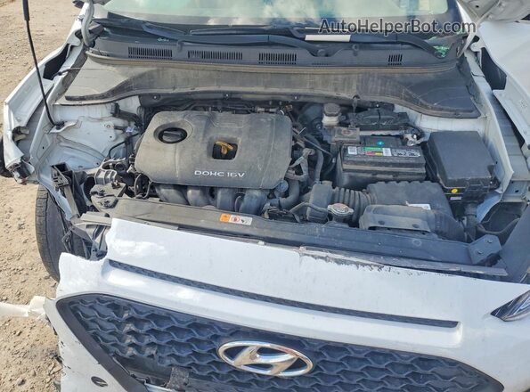 KM8K22AA0LU580655 2020 HYUNDAI KONA White ძრავის განყოფილების ხედი