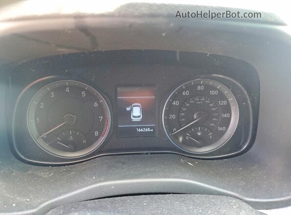KM8K22AA0LU580655 2020 HYUNDAI KONA White ხელსაწყოთა პანელის ხედი