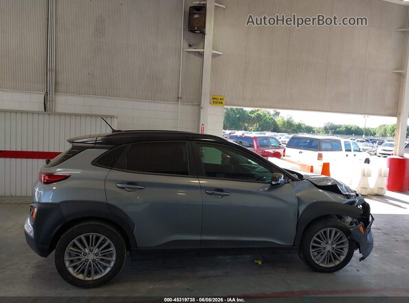 KM8K22AA1LU434863 2020 HYUNDAI KONA Blue Սալոնի հետևի տեսք