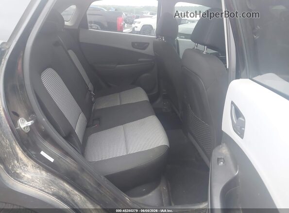 KM8K22AA2MU612930 2021 HYUNDAI KONA Black Widok naklejki z numerem VIN