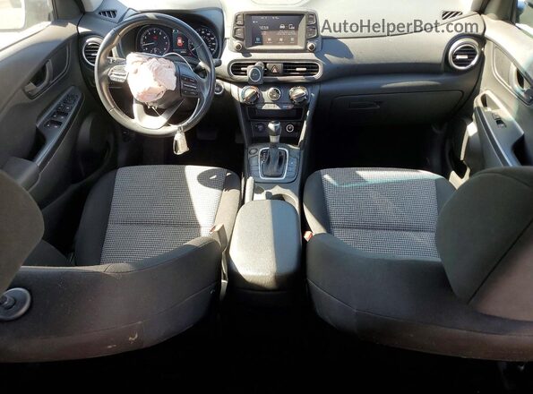 KM8K22AA2MU704006 2021 HYUNDAI KONA Gray Առջևի վահանակի տեսք