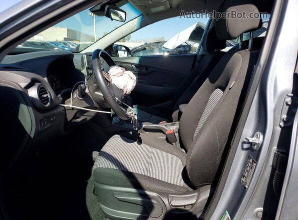 KM8K22AA2MU704006 2021 HYUNDAI KONA Gray Սալոնի դիմացի տեսք