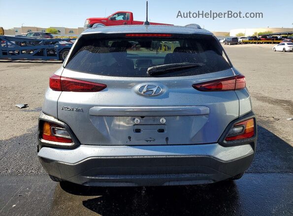 KM8K22AA2MU704006 2021 HYUNDAI KONA Gray Հետևի տեսք