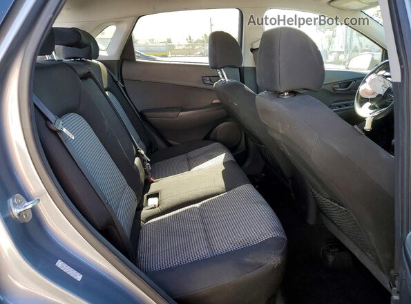 KM8K22AA2MU704006 2021 HYUNDAI KONA Gray Հետևի նստատեղերի տեսք