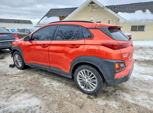 KM8K22AA3LU518473 2020 HYUNDAI KONA Orange Հետևի ձախ