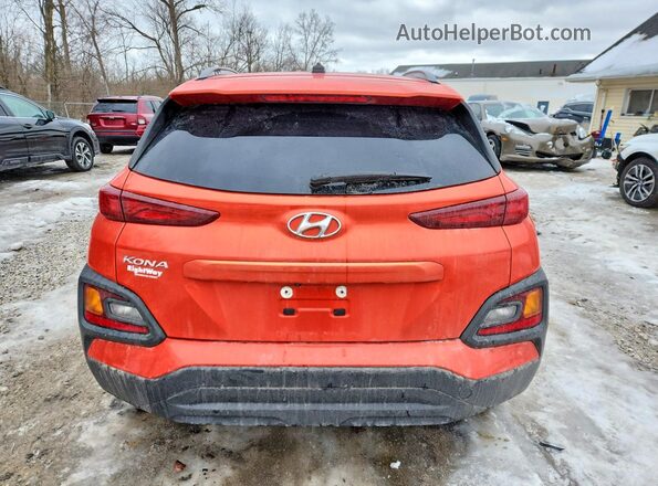 KM8K22AA3LU518473 2020 HYUNDAI KONA Orange Հետևի տեսք
